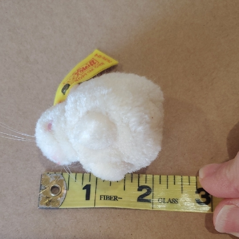 Adorable Cream Plush Toy with Tag - Picture 9 of 9